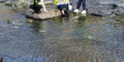 Rock pools in Lahinch